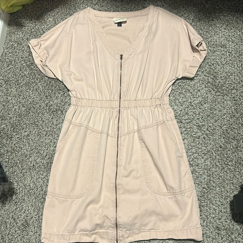 cinched baby pink dress🩷✨